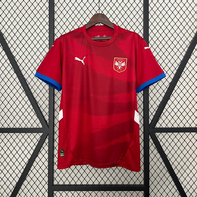 Camisa Seleção Servia Home 2024