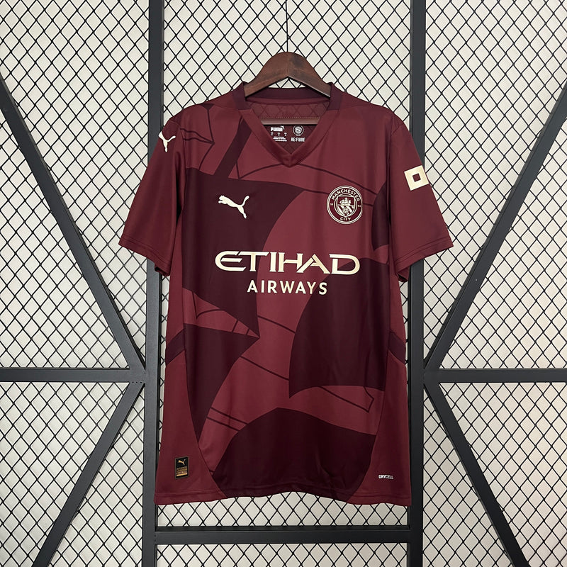 Camisa Manchester City Terceira Camisa 24/25