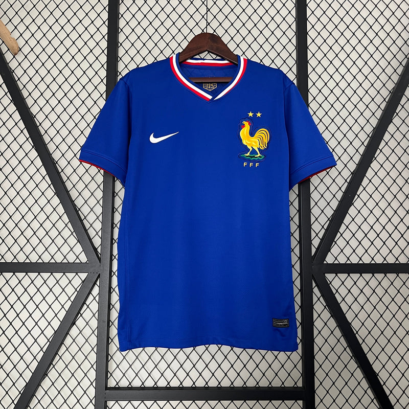 Camisa Seleção França Home 2024 (Mbappé)
