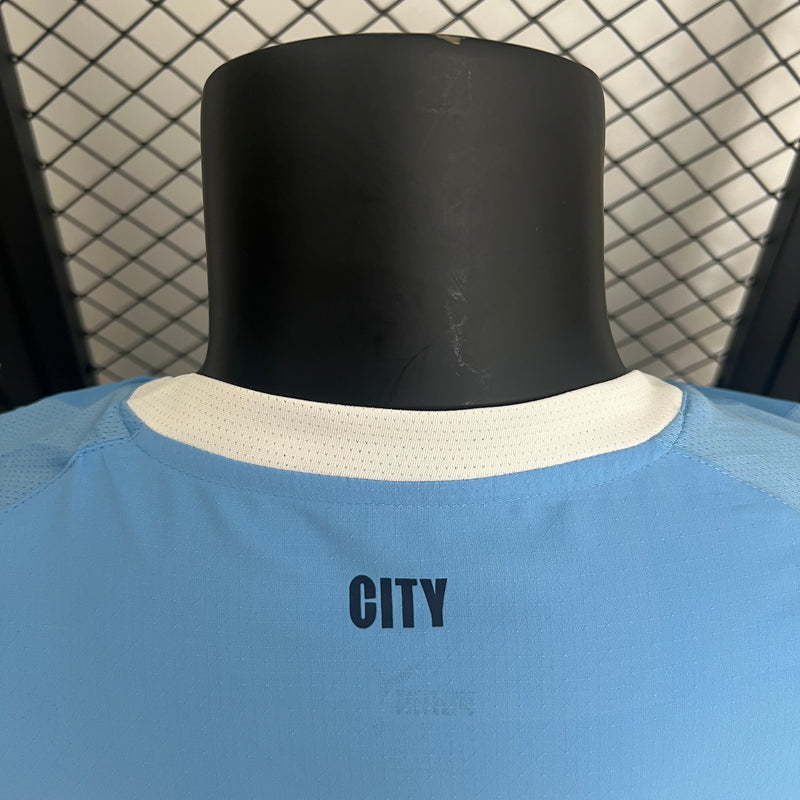 Camisa Versão Jogador Manchester City Home 25/26