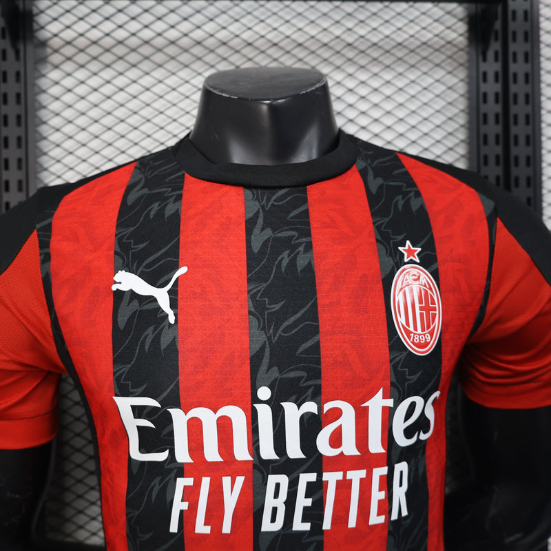 Camisa Versão Jogador AC Milan Home 25/26