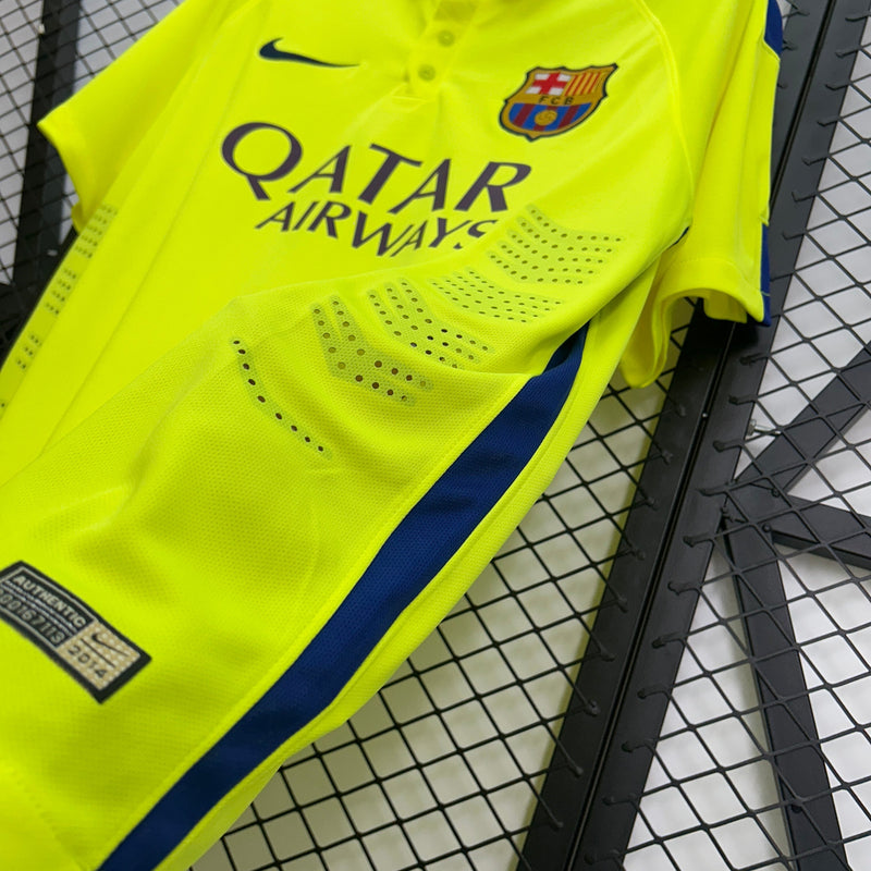 Terceira Camisa Retrô Barcelona 14/15