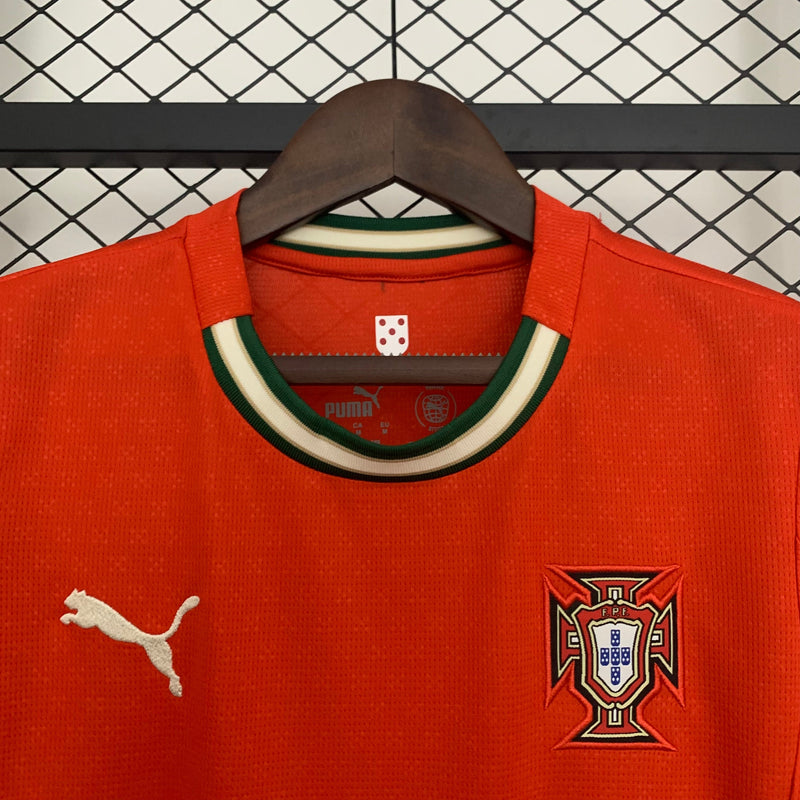 Camisa Feminina Portugal Home 25/26