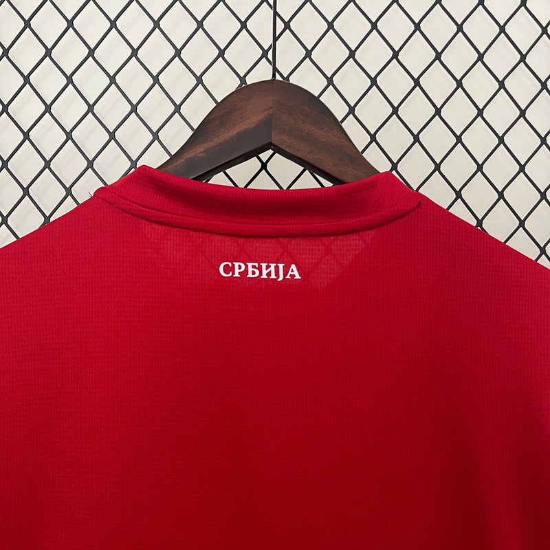 Camisa Seleção Servia Home 2024